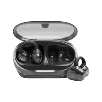 Fone de Ouvido Open-Ear JBL Soundgear Clips, Bluetooth, Design Aberto Leve, Preto - JBLSNDGEARCLBLKBR