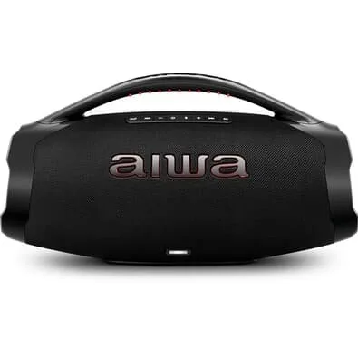 Caixa de Som Aiwa Boombox Plus BBS-01-B, Bluetooth, 200W RMS, IP66, 30 Horas de Bateria, Preto - 4899-01