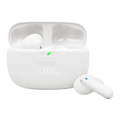 Fone de Ouvido Sem Fio JBL Beam 2, Cancelamento de Ruído, IP54, Até 40 horas de Bateria, Bluetooth, Branco - JBLWBEAM2WHT