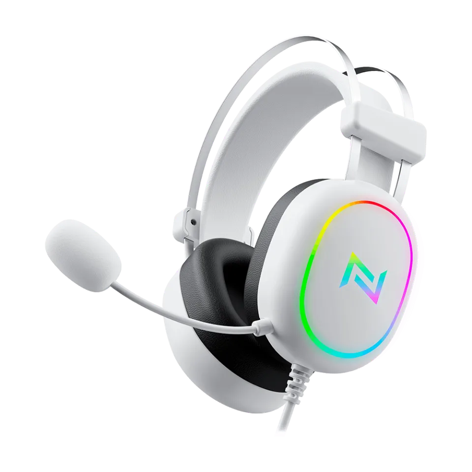 Headset Gamer Neologic NGX Arctic, RGB, Branco, NGXARCTIC