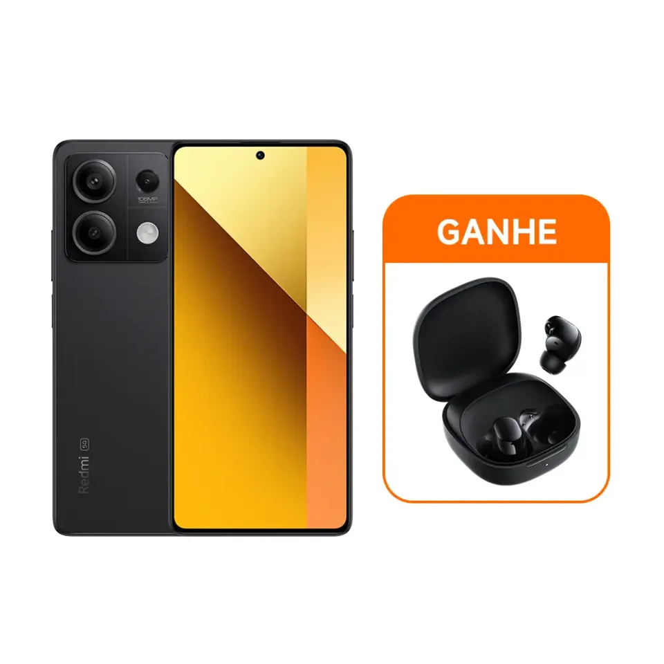 Redmi Note 13 5G 256GB + GANHE Redmi Buds 6 Play