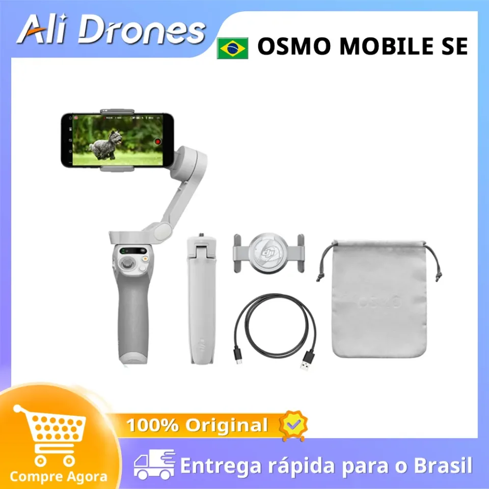DJI Osmo Mobile SE OM SE design magnético estabilização de 3 eixos portátil e dobrável original novo em estoque