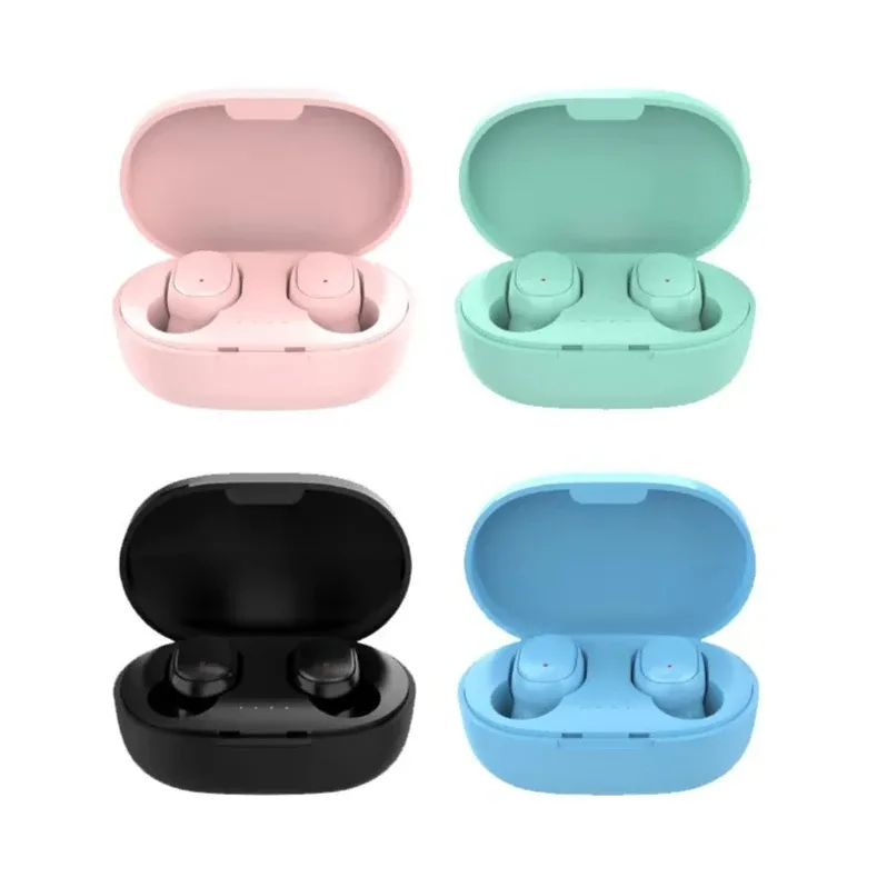 A6S TWS Fones De Ouvido Sem Fio Bluetooth, Fones De Ouvido Com Cancelamento De Ruído, Fones De Ouvido Para Todo O Telefone Inteligente, Xiaomi Redmi Airdots, Top PK