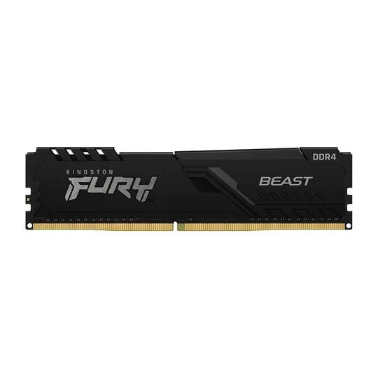 Memória Gamer Kingston Fury Beast 32GB 2666MHz DDR4 CL16 Preto - KF426C16BB/32
