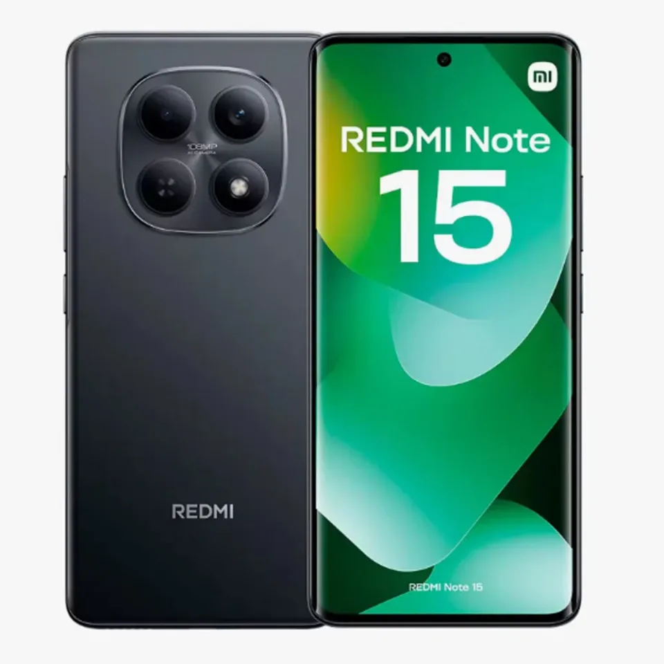 XIAOMI REDMI NOTE 15 4G NFC 128GB + 6GB RAM ECRÃ 6,77'' AMOLED 120HZ FULL HD + BATERIA 6.000MAH USB-C CONECTOR SEM CARREGADOR
