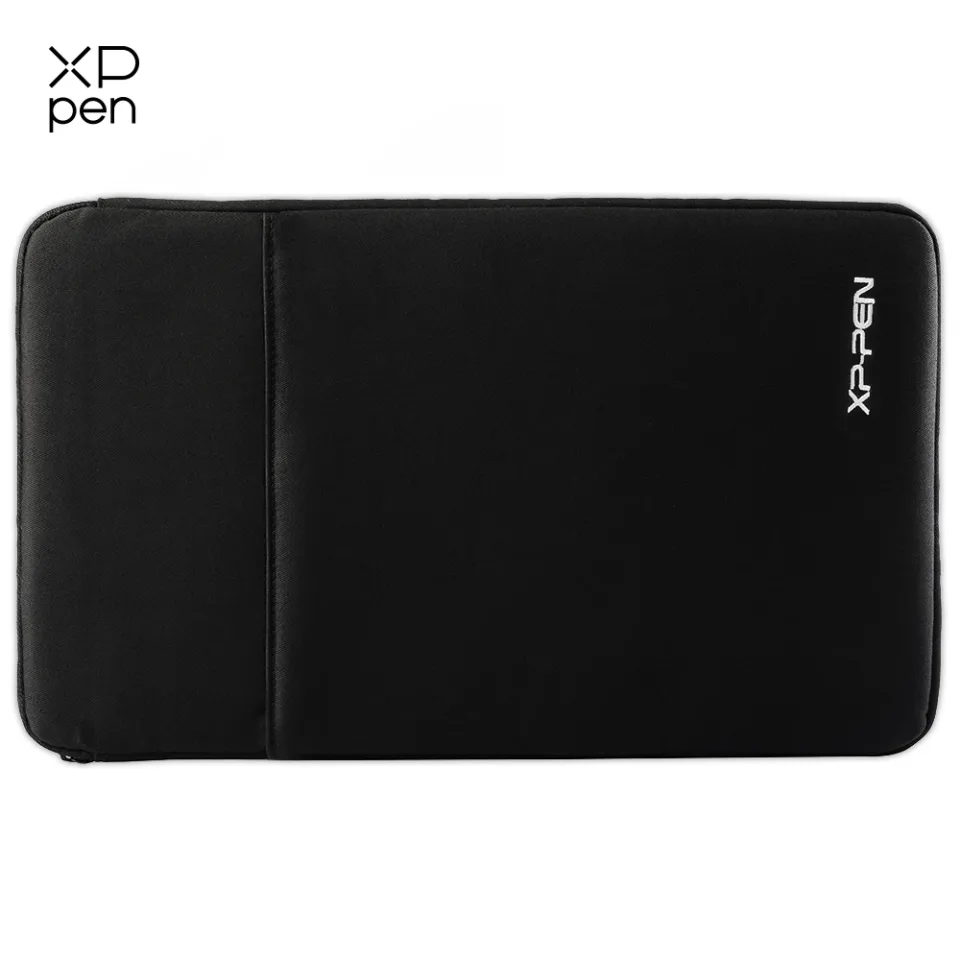 XPPen-Estojo protetor preto para monitor gráfico tablet, bolsa de viagem para deco série desenho tablet, todos os 10 ", 12"