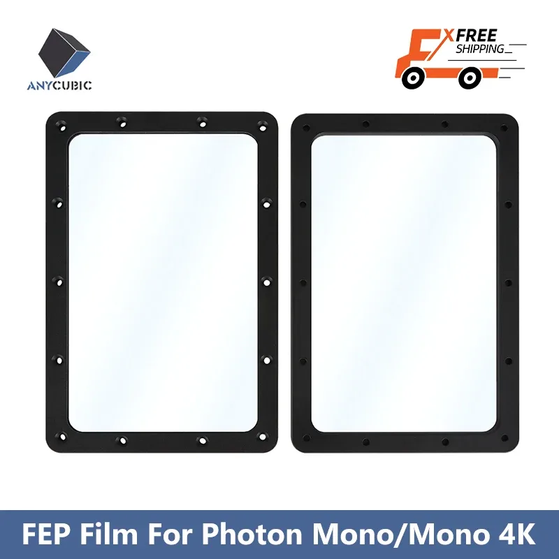 2 peças/lote ANYCUBIC Peças de Impressora 3D 173*115.4mm espessura 0.15mm Filme FEP Para Photon Mono/Photon Mono 4K impresora 3d