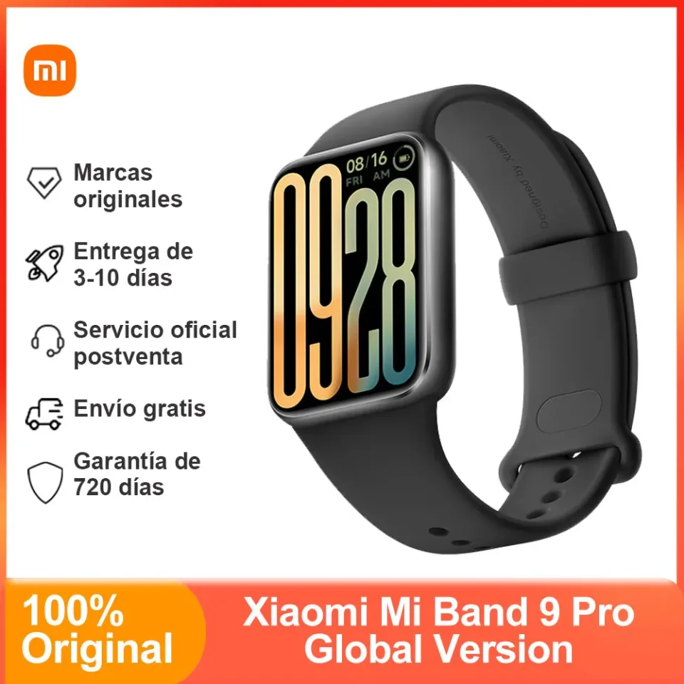 Xiaomi-Mi Band 9 Pro Pulseira Inteligente, Display AMOLED 1.74 ", Frequência Cardíaca, Monitoramento de Oxigênio no Sangue, 150 Modos Esportivos, Banda BT5.4
