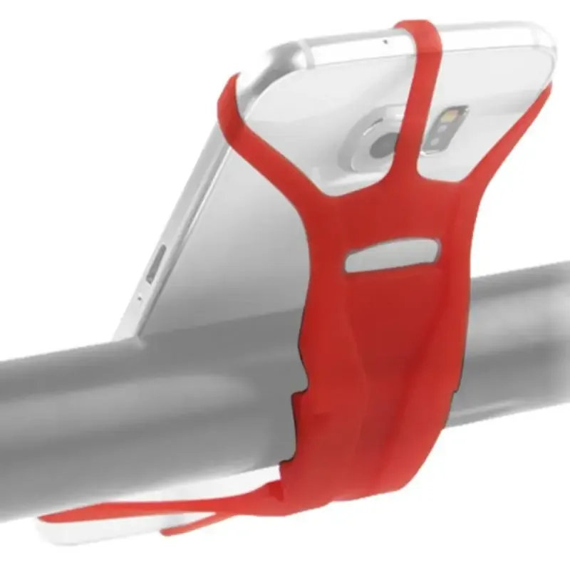 Suporte do telefone da bicicleta banda de silicone lanterna montagem alça do telefone gravata banda de silicone apto para a maioria dos smartphones e bicicletas