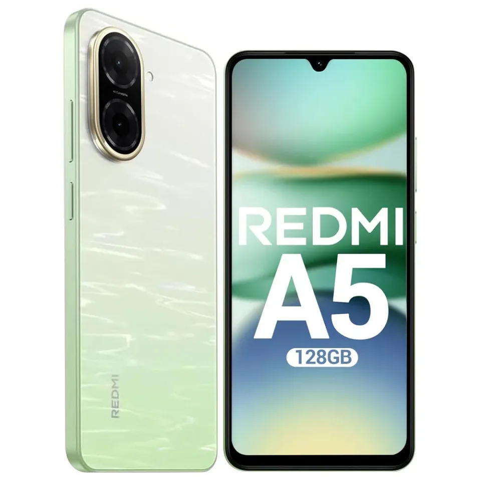 Smartphone Xiaomi Redmi A5 3GB+64GB | 4 GB + 128 GB, ecrã envolvente de 6,88", potente processador Octa Core, sem carregador