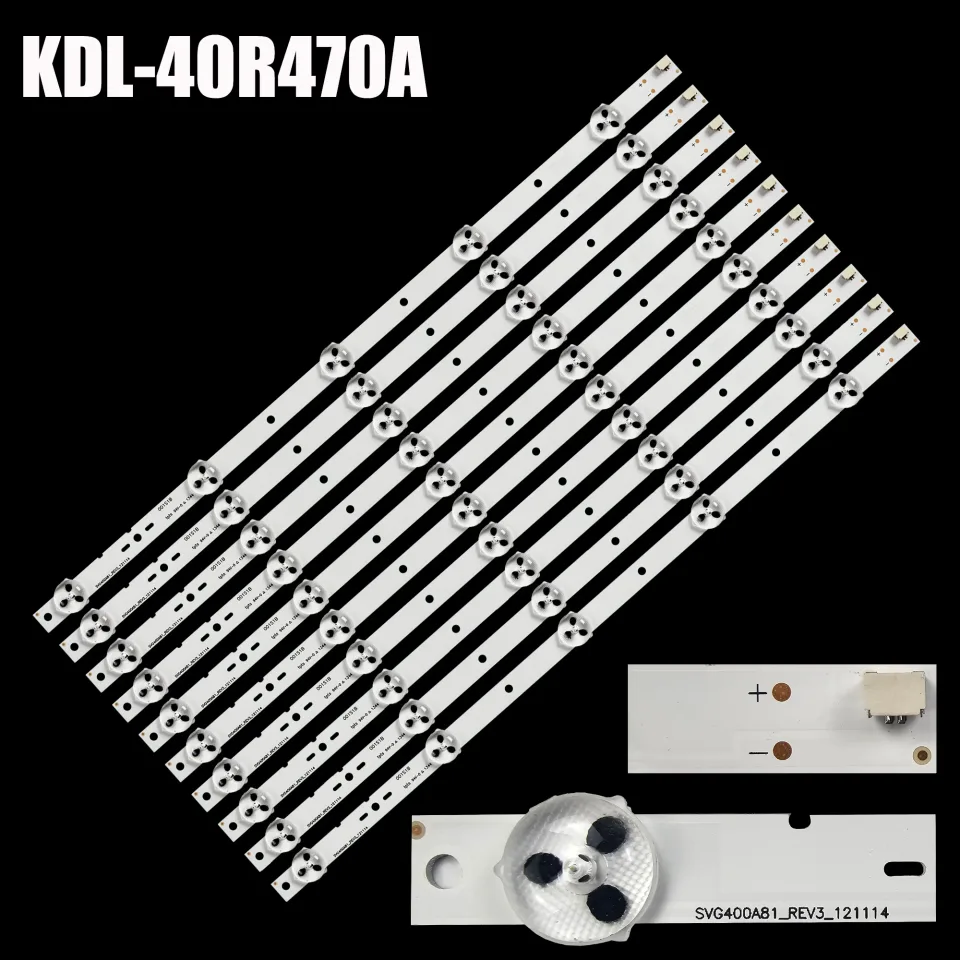 LED para KDL-40R450A KDL-40R455A KDL-40R470A KLV-40R479A KDL-40R474A S400DH1-3 SUG400A81 SVG400A81_REV3_ 121114 LSY400HM02 A02