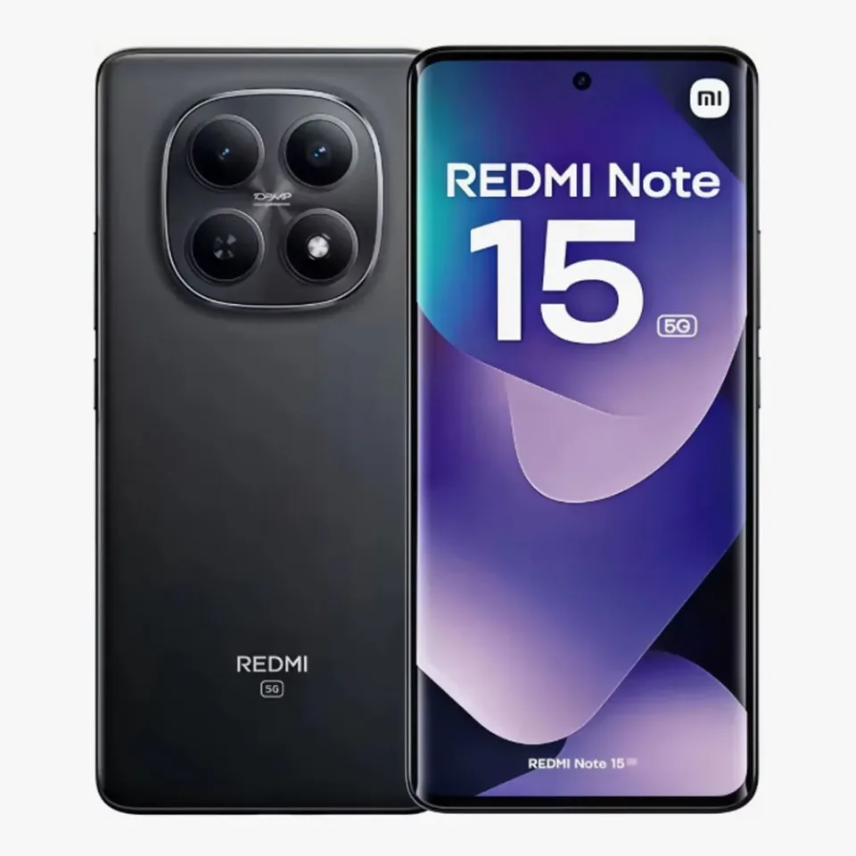 XIAOMI REDMI Note 15 5G - Smartphone de 8 + 256 GB, ecrã FHD + AMOLED de 6,77", bateria de 5520 mAh, sem carregador