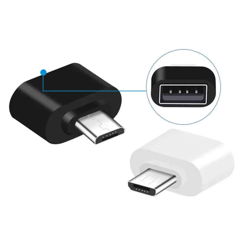 Conversor micro usb para usb, conversor para tablet pc android usb 2.0 mini cabo otg adaptador otg micro fêmea adaptador de conversor
