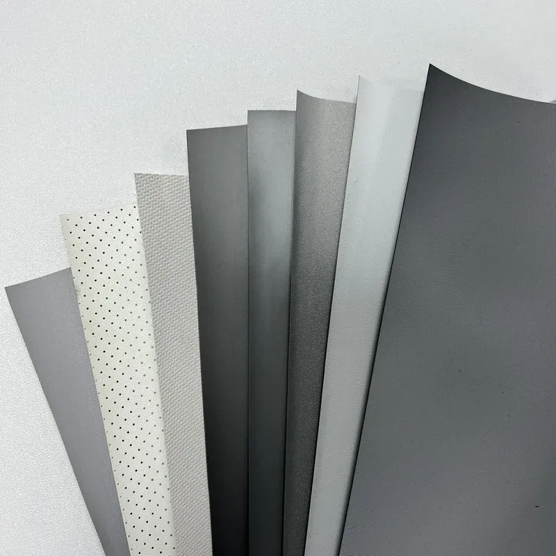 Tela de projeção tecido amostra grátis material cortina alr pet cristal t prisma nano preto diamante cinza cristal cinema branco etc.
