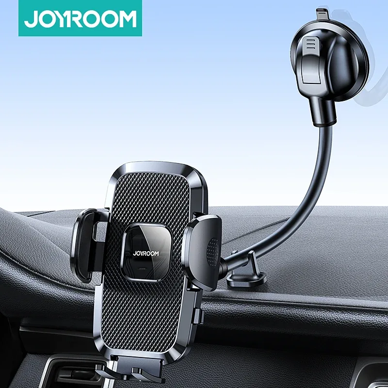 Suporte universal Handsfree Dashboard Phone, pára-brisa automático, Air Vent Phone Mount, braço longo flexível, 9 ", 360 ° Vista mais ampla