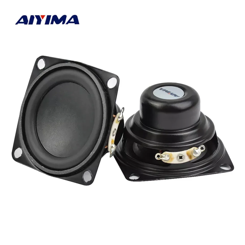 AIYIMA-Alto-falante Bluetooth de gama completa, baixo-falante para carga 3, reparação, áudio doméstico multimídia, 2 ", 4 Ohm, 10W, 53mm, 2 peças
