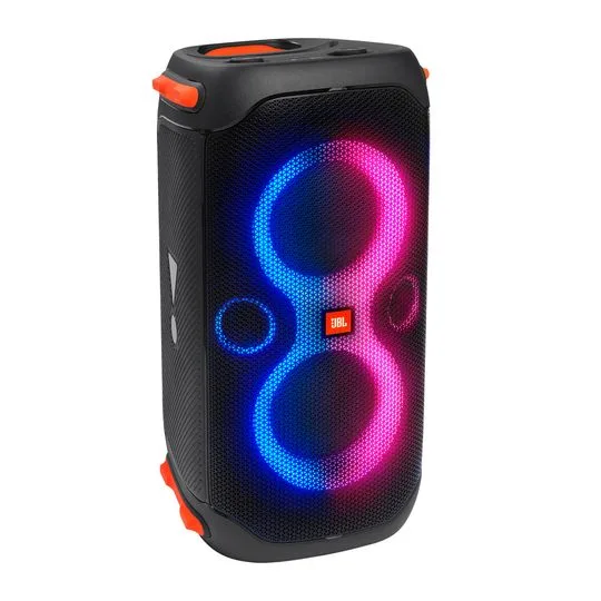 Caixa de Som JBL PartyBox 110 160W RMS Bluetooth LED Bateria 12h