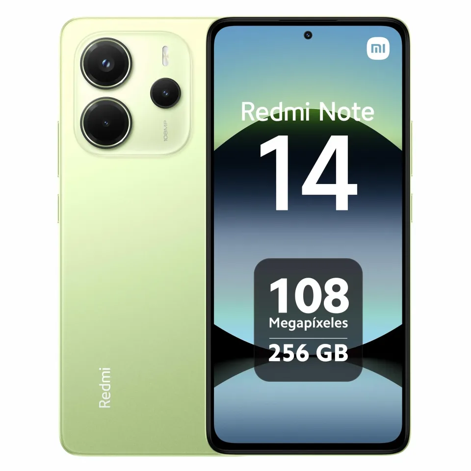 Xiaomi Redmi Note 14 8GB+256GB Smartphone | 6.67" AMOLED Display, 120Hz, 108MP Camera, 5500mAh Battery, 4G Global Version for Long-lasting Performance, Perfect for Multimedia and Daily Use.
