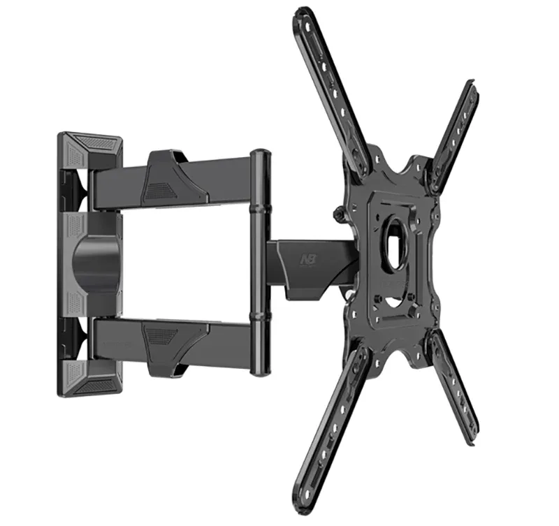 Suporte de parede para TV Full Motion, LED, tela LCD, tela plana, novo suporte, máx. VESA, 400x400mm Carga 27.2kg, 32-55"