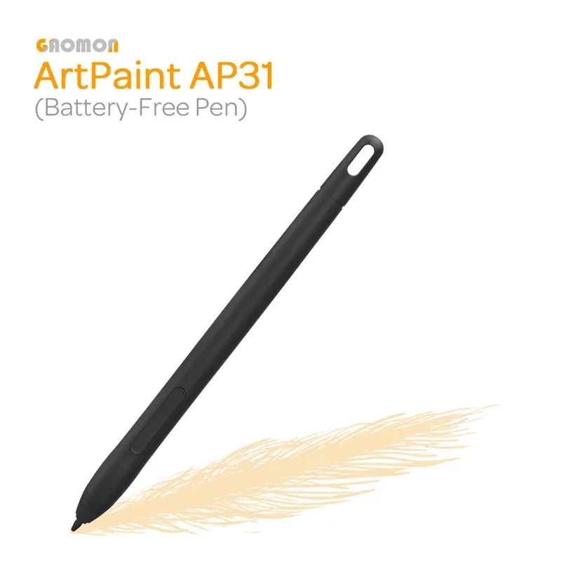 GAOMON ArtPaint AP31 8192 Level Battery-Free Wireless Art Stylus apenas para tablet gráfico versão M10K 2018