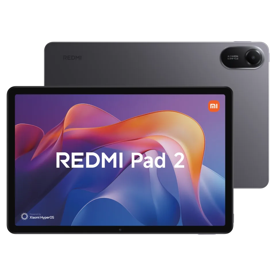 Xiaomi Redmi Pad 2 128GB/256GB - 11" Android Tablet with 2.5K Display, MediaTek G100-Ultra, WiFi, 9000 mAh Battery for Big Storage and High Performance