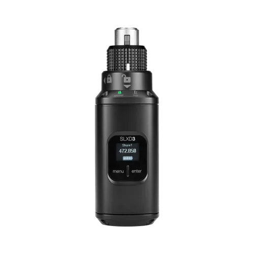 Transmissor Plug-On sem fio 32 canais Shure SLXD3-G58