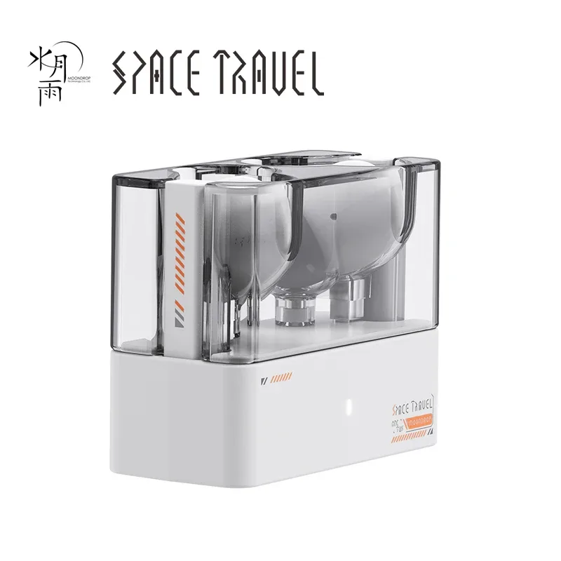 Moondrop Space Travel Fone de ouvido TWS Bluetooth 5.3 com cancelamento de ruído True Wireless Stereo IEMs
