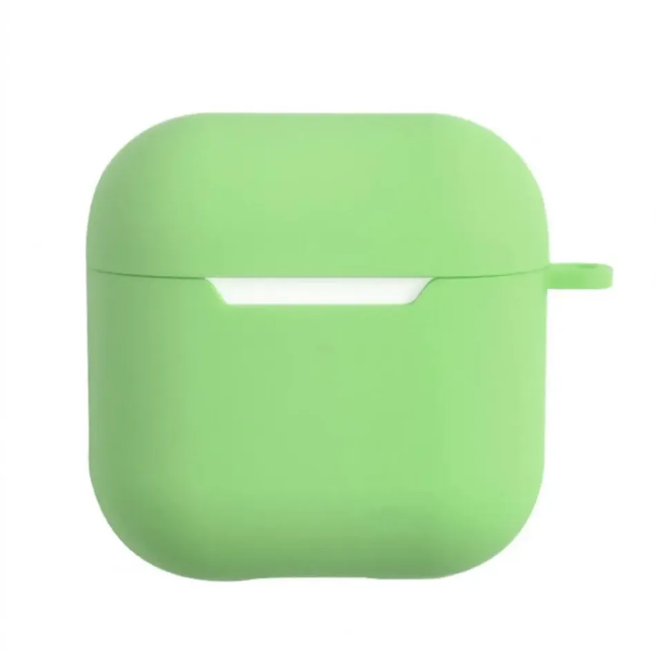 Capa protetora para airpods pro 4 estojo de silicone compacto bluetooth fones de ouvido capa protetora