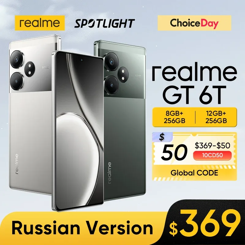 Smartphone Realme-GT 6T, 6,78 ", OLED 120Hz, Tela 6000nit, Snapdragon, Estreia Mundial®Processador 120W Carga 5500mAh, 7 Plus Gen 3 Processador