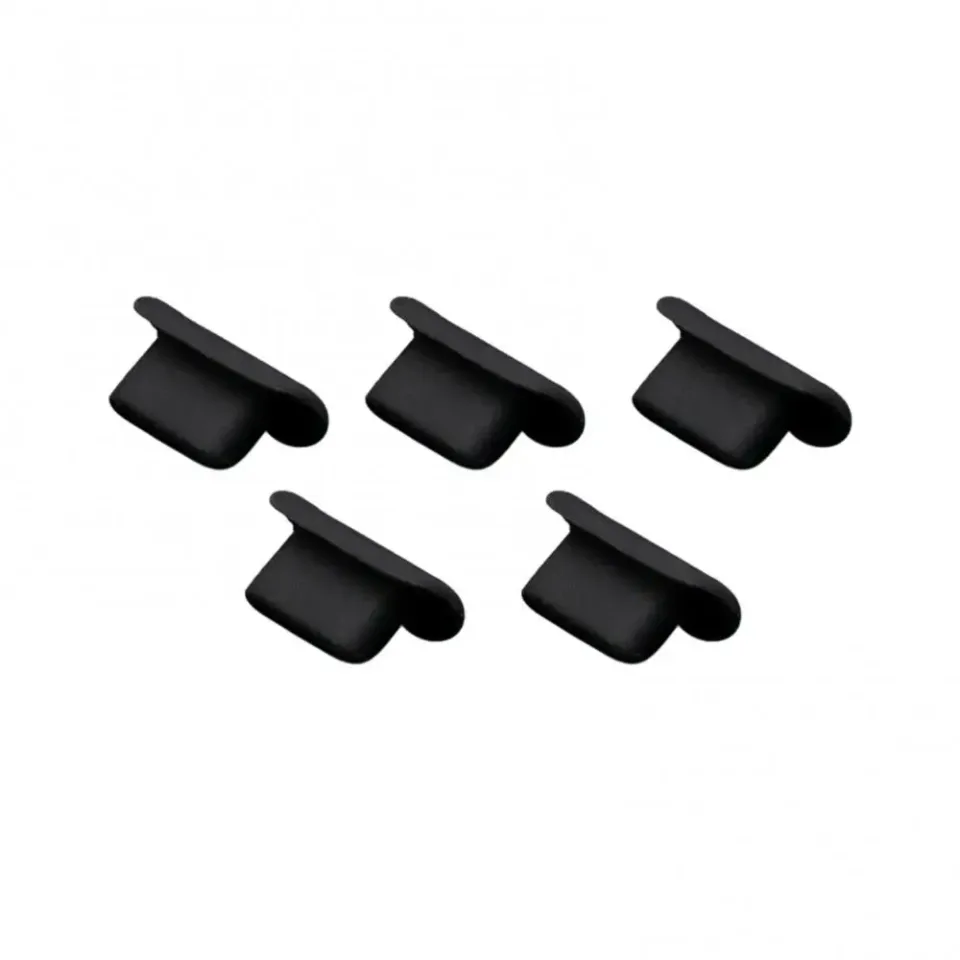 5 pçs silicone dustproof wear-resistant telefone fone de ouvido caso tablet plugues de poeira acessórios do telefone para iphone 5S/airpods caso