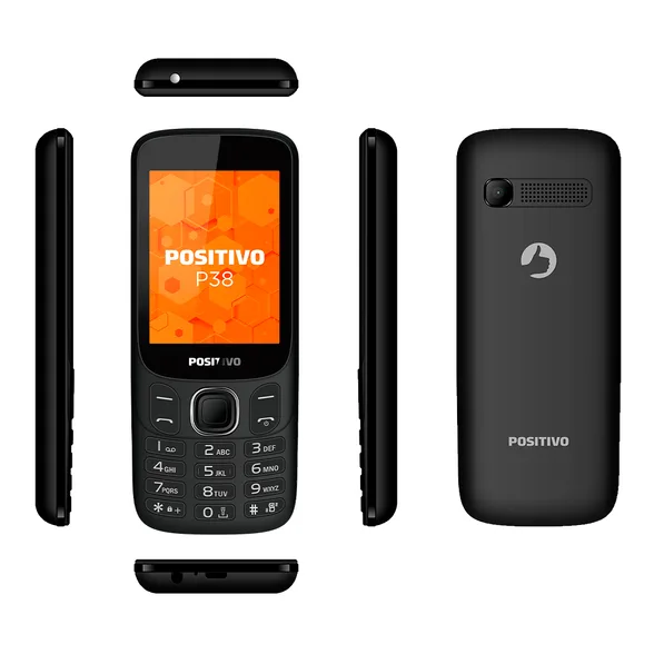 Celular Positivo P38 3G 2.8" - Preto