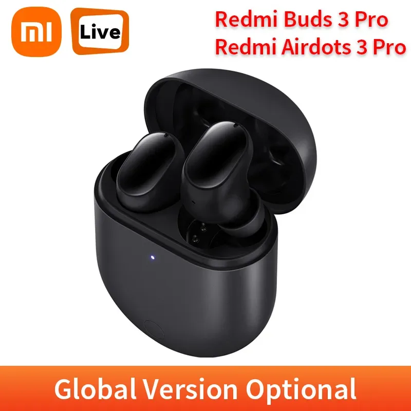 Xiaomi-Redmi AirDots 3 Pro Buds, fone de ouvido Bluetooth TWS, ligação automática, carregamento sem fio ANC, versão global
