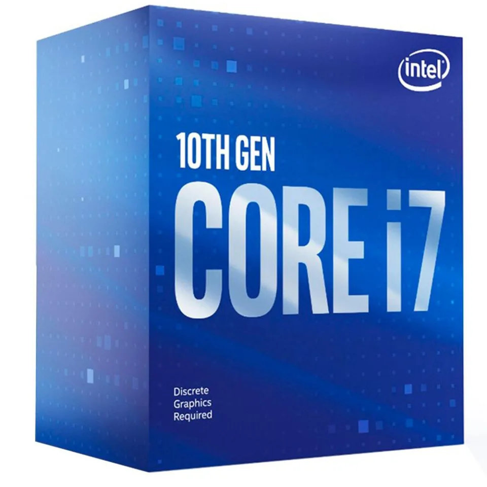Processador Intel Core I7-10700F, Cache 16mb, 2.9ghz (4.8ghz Max Turbo), Lga 1200