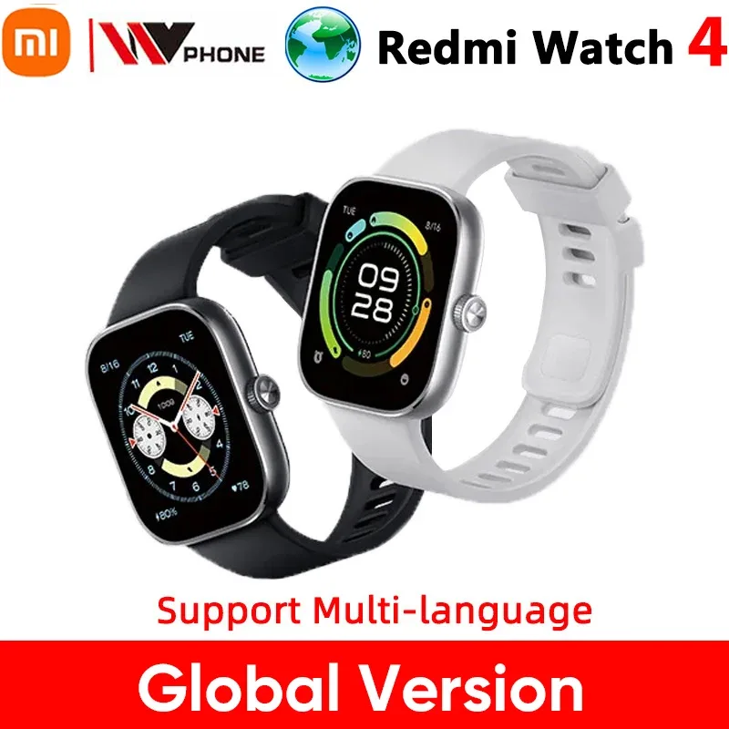 Versão global redmi watch 4 ultra grande 1.97 display amoled gps gnss smartwatch bluetooth chamada telefônica monitoramento inteligente do sono