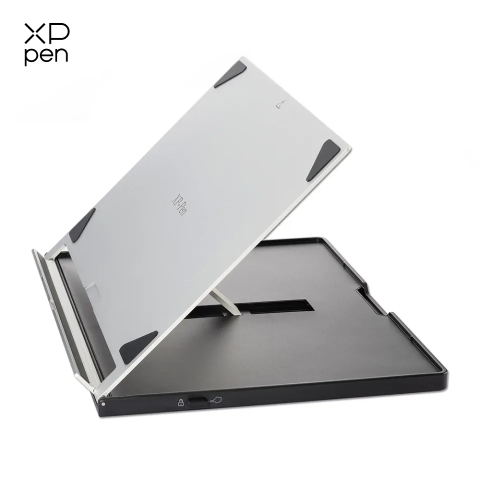 Xppen ac18 suporte de desenho de metal multifuncional caneta expositor suporte terno para artista 12,12pro, 13.3pro, 15.6pro,pro16