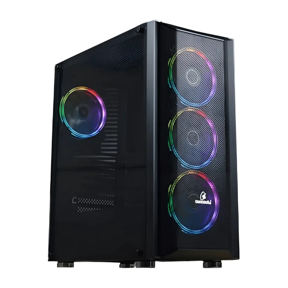Gabinete Gamer Concórdia Tower Com 4 Fans Inclusos