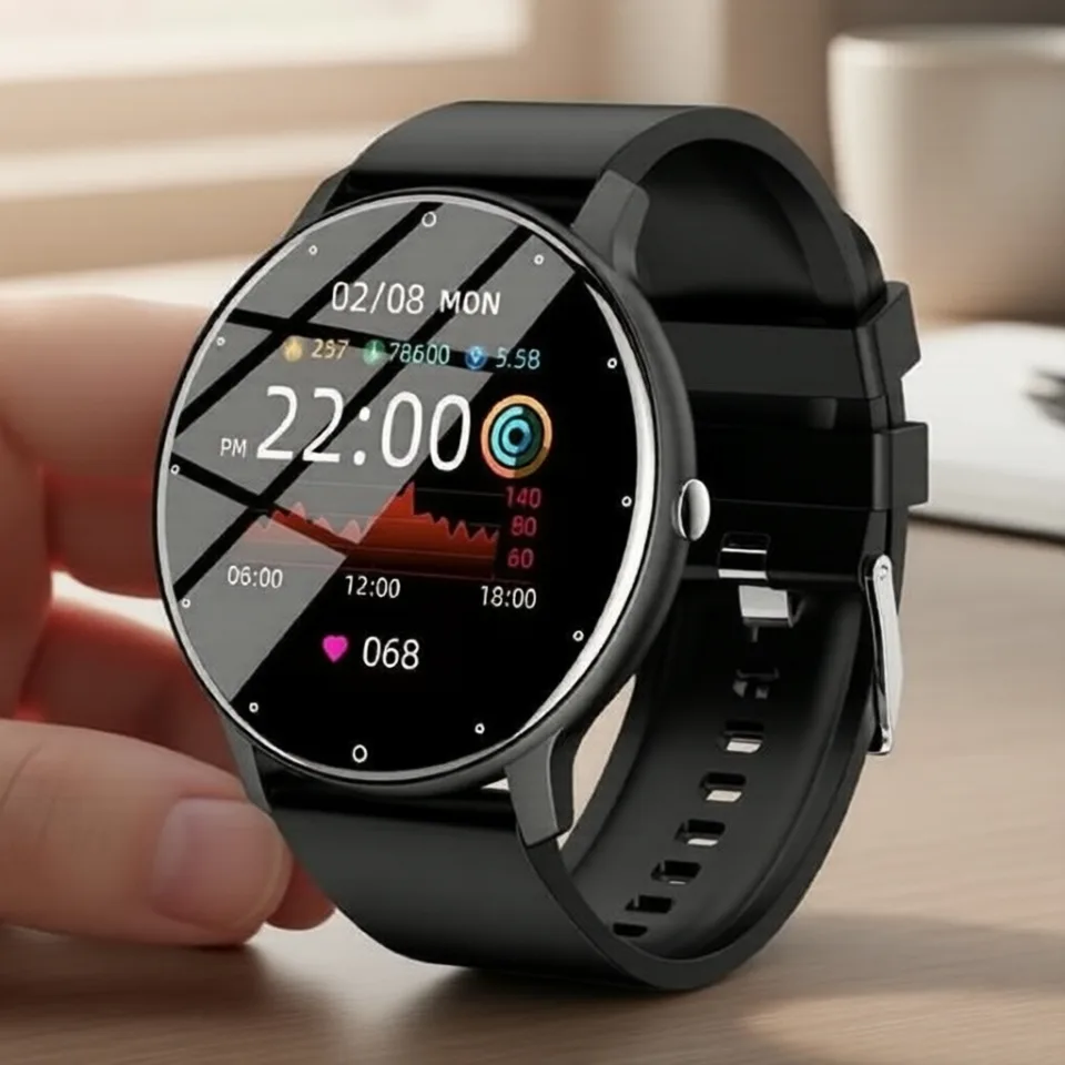 Smartwatch Relógio Inteligente Multifuncional À Prova D'água Com Frequência Cardíaca Bluetooth Para Crianças