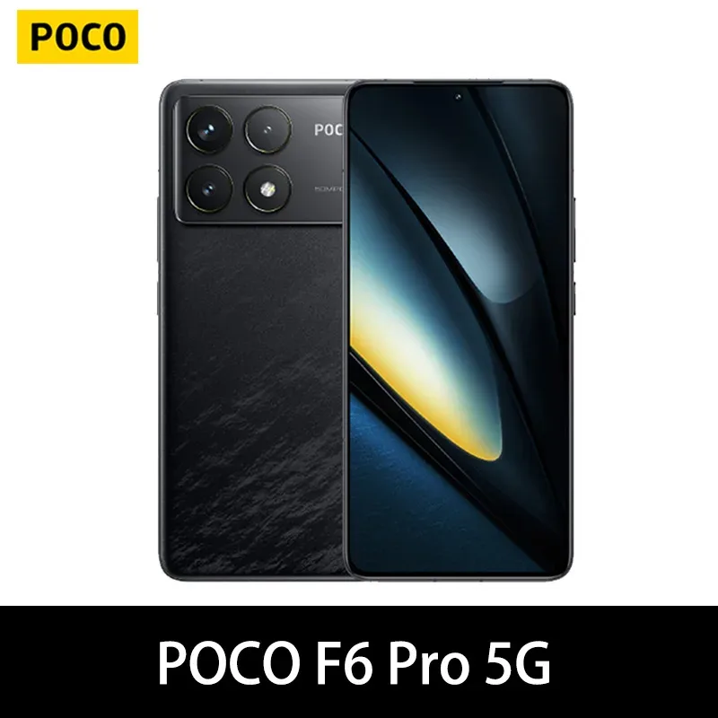 POCO F6 Pro 5G,NFC,Snapdragon® 8 Gen 2 ,120W HyperCharge,50 MP Triple Camera with OIS,120 W Charge,Versão EU