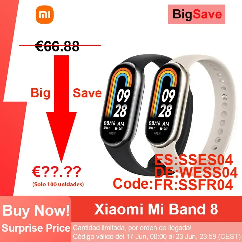Xiaomi Mi Banda 8 Pulseira Inteligente 7 Cor Tela AMOLED Bluetooth 5.1 Oxigênio no Sangue Traker Fitness 150 + Modos Esportivos