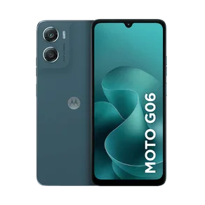 Smartphone Motorola Moto g06 128GB 4GB RAM + 8GB Ram Boost, Camera 50MP com AI Bateria de 5200 mAh Tela 6.9" - Azul Marinho