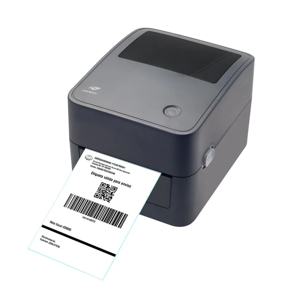 Impressora Térmica C3TECH IT-200 Para Etiquetas - Preto, Bivolt