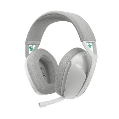 Headset Gamer Sem Fio Logitech G321 LIGHTSPEED, Bluetooth, Compatível com PC, PS4, PS5 e Nintendo Switch, Branco - 981-001568