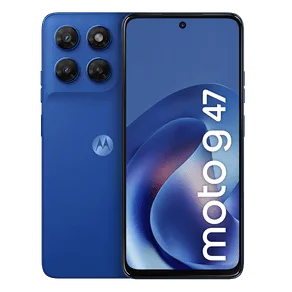 Smartphone Motorola Moto g47 5G 128GB 4GB RAM + 8GB RAM Boost, câmera 50 MP Sony LYTIA 600, Tela 6.7" FHD+ 120hz, NFC, IP64 - Azul Nautico
