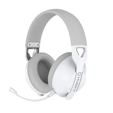 Headset Gamer Husky Matilha, P3 3.5mm, Driver 40mm, Microfone Omnidirecional, Cabo 2m,165g, Branco - HHG100BR