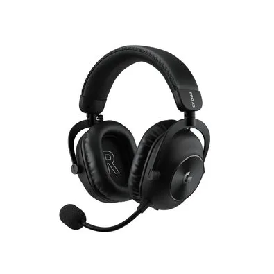 Headset Gamer Sem Fio Logitech G PRO X3 LIGHTSPEED, Microfone 48 kHz, Drivers de Grafeno 50 mm, Bluetooth, USB 3,5 mm, Preto - 981-001739