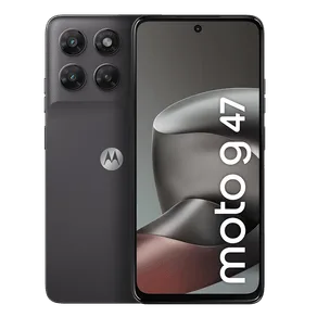 Smartphone Motorola Moto g47 5G 256GB 4GB RAM + 8GB RAM Boost, câmera 50 MP Sony LYTIA 600, Tela 6.7" FHD+ 120hz, NFC, IP64 - Grafite