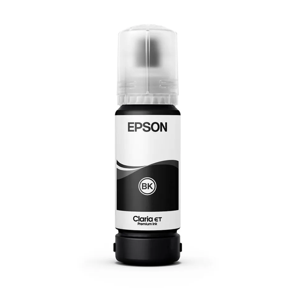 Garrafa de Tinta Original Epson EcoTank 555 T555120, Preto para Impressora L8180