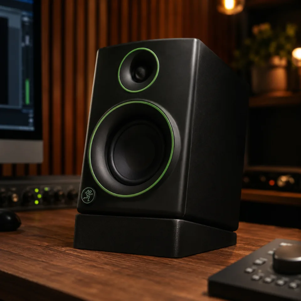 Par De Suportes Para Monitor De Áudio 12° Caixa De Som Home Studio Setup Gamer