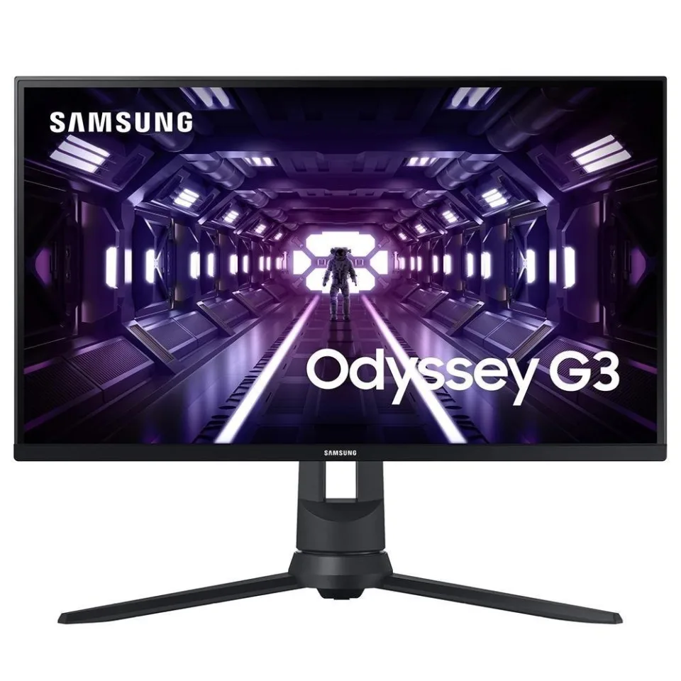 Monitor Odyssey G3 24" Samsung LCD com 4000:1 de Contraste - LF24G35TFWLXZD