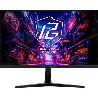 Monitor Gamer ASRock Phantom 25"", FHD, 180Hz, 1ms, IPS, FreeSync Premium, DisplayPort e HDMI, Preto - PG25FFT